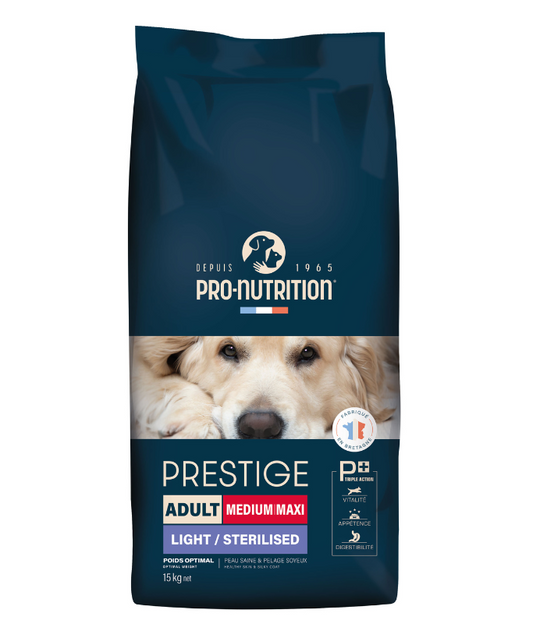 Pro nutrition Prestige Dog Adult Medium/ Maxi Sterilised
