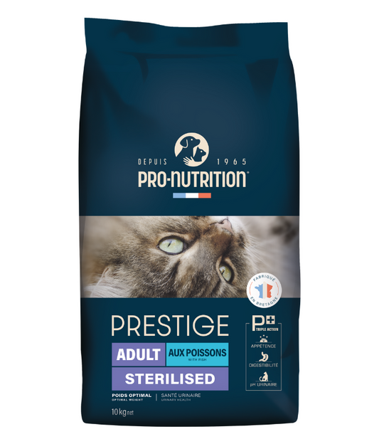 Pro nutrition Prestige Cat Adult Sterilised Fish