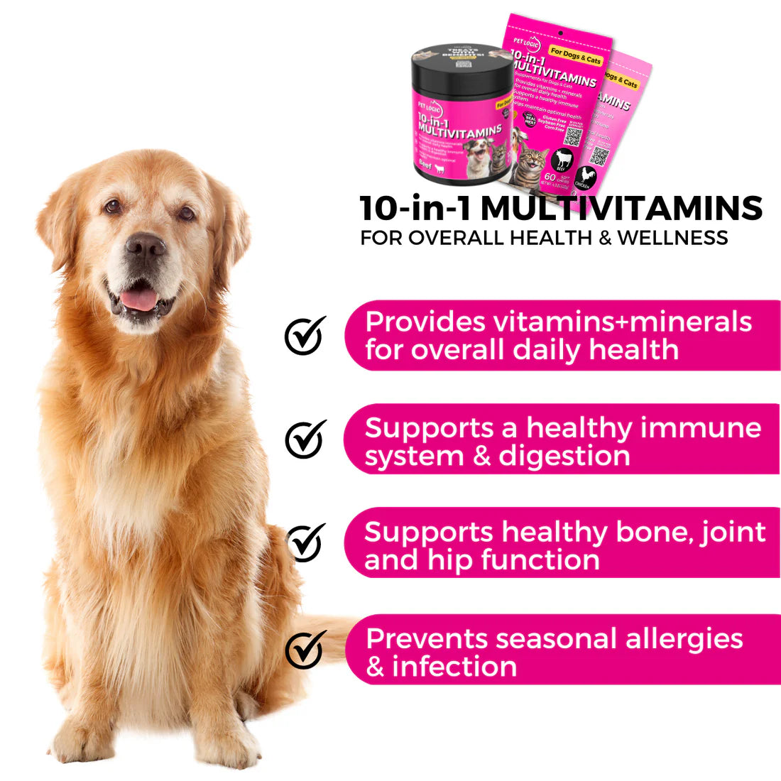 Pet Logic 10-in-1 Multivitamin
