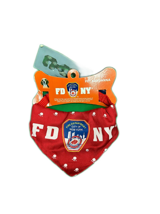 طوق وشاح الحيوانات الأليفة FDNY