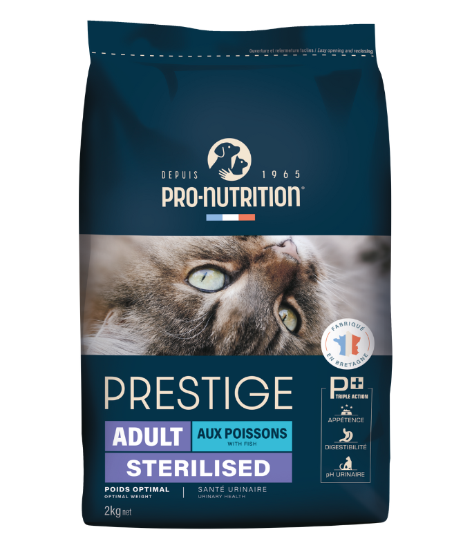 Pro nutrition Prestige Cat Adult Sterilised Fish