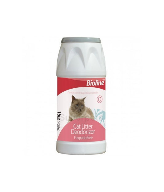 Bioline Cat Litter Deodorizer 425g[Weight - 425g, Dimension - 15.2 x 6.9 x 6.6cm]