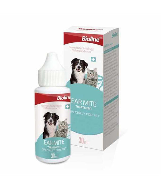 Bioline Ear Mite Treatment[Volume - 30ml]