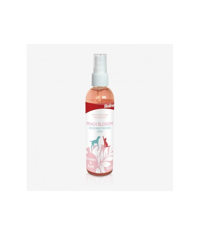 Bioline Peach Blossom Deodorant Freshing Spray 118ml[Volume - 118ml]