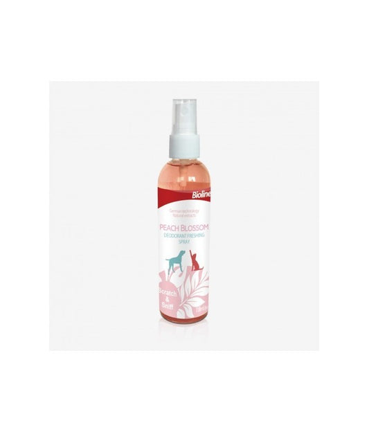 Bioline Peach Blossom Deodorant Freshing Spray 118ml[Volume - 118ml]