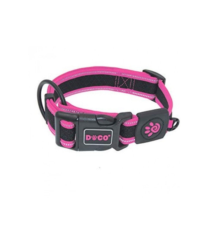 Doco Athletica Low Strain Mesh Collar Reflective [Color - Pink, Size - L]