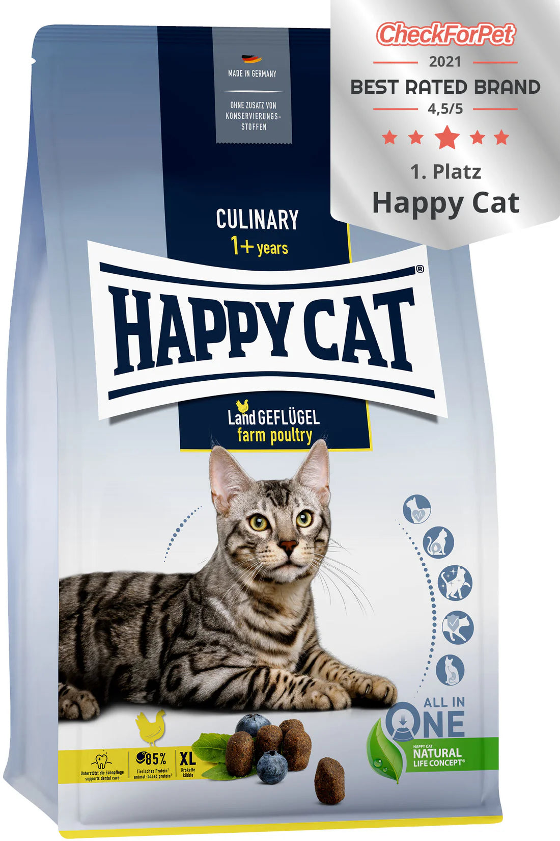 Happy Cat Culinary Land Geflugel 