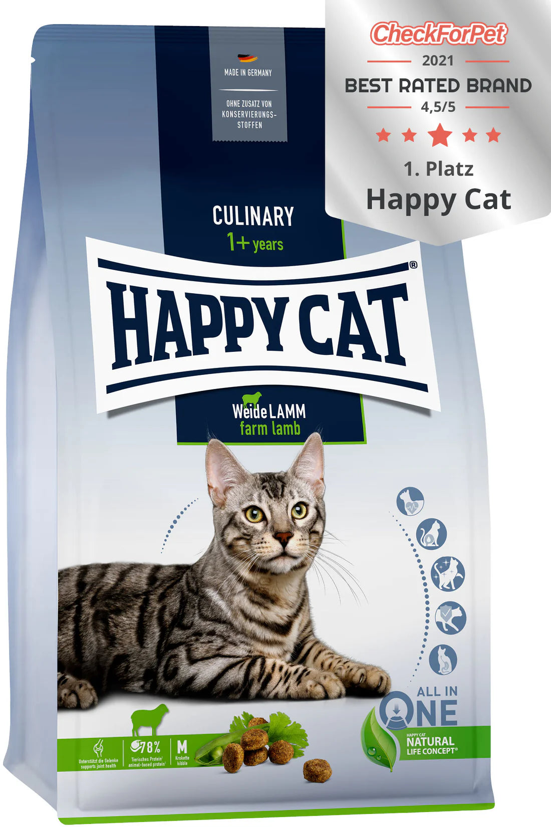 Happy Cat Culinary Adult Weide-Lamm