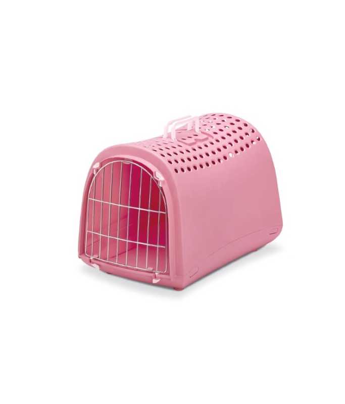 MAC Linus Carrier for Cats and Dogs[Color - Pink, Dimension - 50 x 32 x 34.5cm]