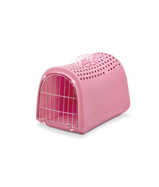 MAC Linus Carrier for Cats and Dogs[Color - Pink, Dimension - 50 x 32 x 34.5cm]