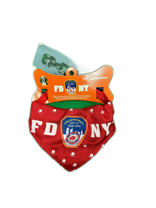 Pet Scarf Collar FDNY